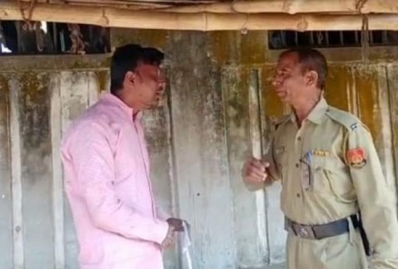 Police’s fine imposition generated arguments among Police and a Driver in Bishalgarh